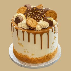 Biscoff Banoffee cake
